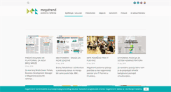 Desktop Screenshot of megatrend.com